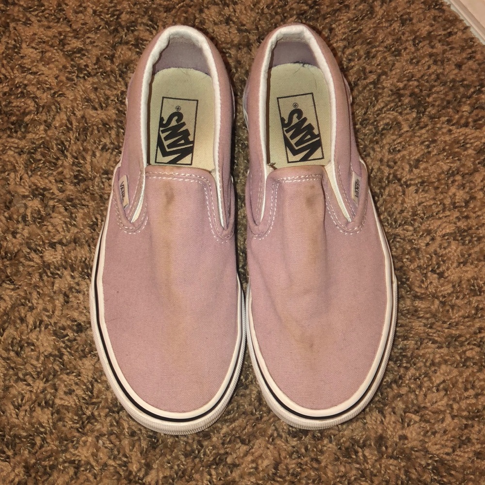 Vans slip on